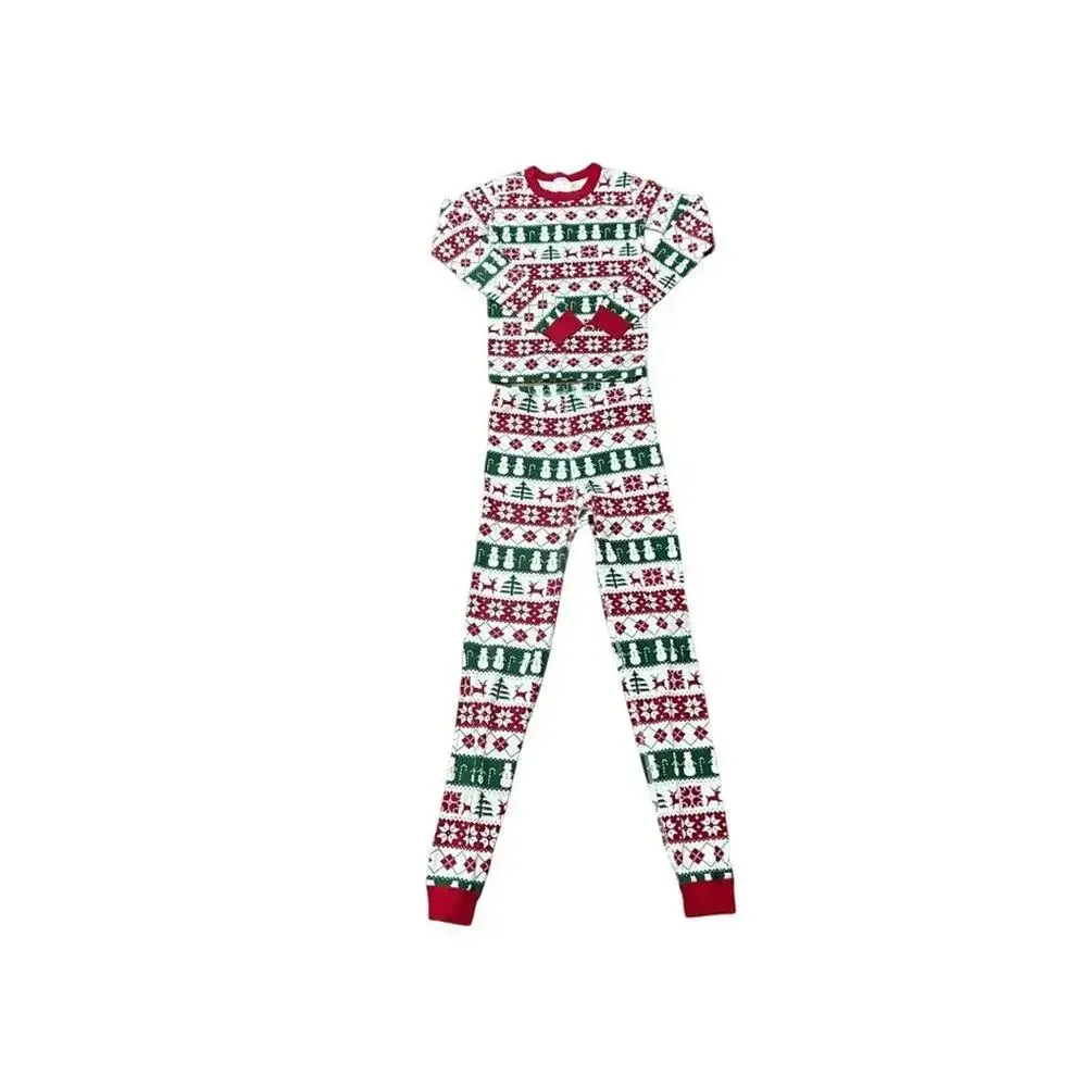 Hanna Andersson Fair Isle Holiday Pajama Set Unisex Kids 160 / 14